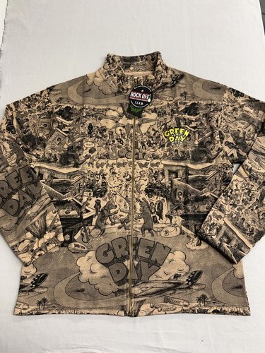 Giacca green day aop - green,