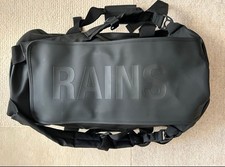 RAINS Texel Duffel Bag Nero