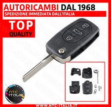 Cover Guscio 3 Tasti Chiave per A U D I - V W - S k o da Vano Batteria CR-2032 |