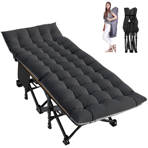 Folding cot camping foldable - camping,
