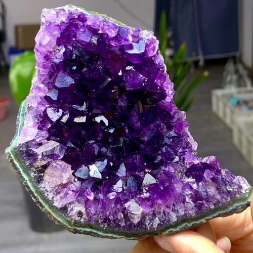 297g ametista naturale geode - 297g,