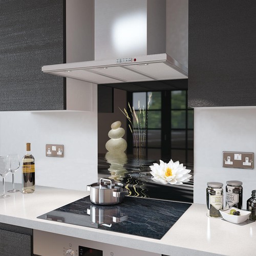 Splashbacks vetro ninfea e - vetro,