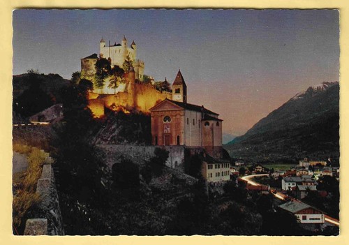 Cartolina italia valle - italia,