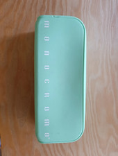 Astuccio bustina trousse in silicone Monocromo Pastel Pigna verde delicato