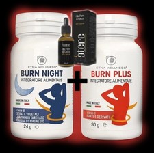 ETNA WELLNESS Promo Burn Plus+ Burn Night+olio cocco Pancia Piatta Drenante Fit