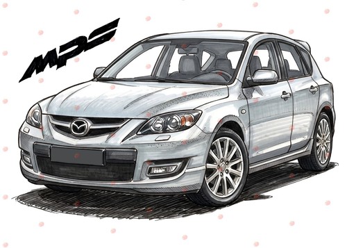 Mazda mps bk3p cuadro - mazda,