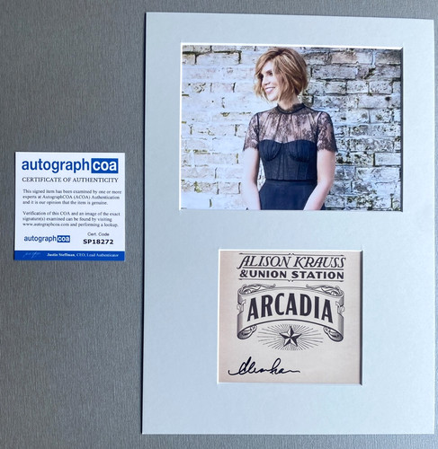 Alison krauss firmato - alison,