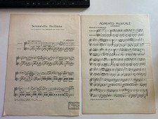 Spartiti musicali IL PLETTRO 1922-1936 mandolino-mandola e chitarra. 123-124