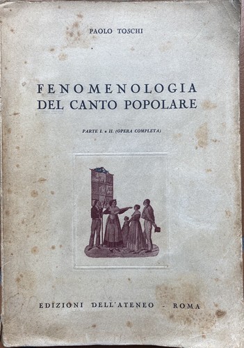 Paolo toschi fenomenologia - toschi,