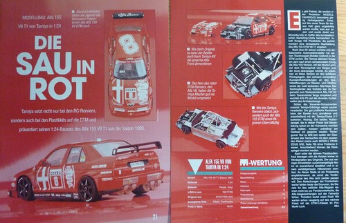 Alfa 155 dtm 1 24 - 155, 1-24