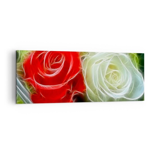 Quadro tela 140x50cm fiori - quadro,