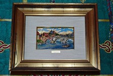 Quadro con bassorilievo su