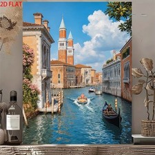 Quadro paesaggio gondola