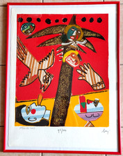 Grande serigrafia con