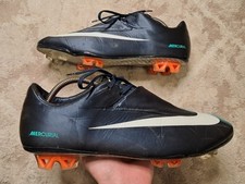 Scarpe da calcio Nike Mercurial Vapor VI FG 396125-413 Dark Obsidian ELITE taglia 12 US