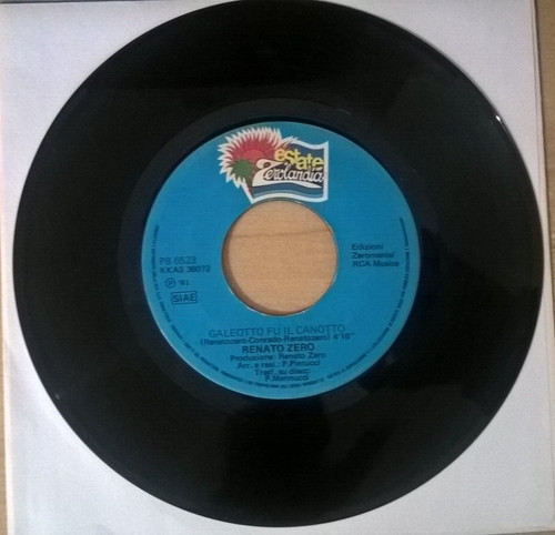 Giri renato zero - 45, 7"