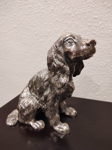 Figura vintage cocker spaniel - figura,