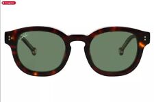 200€ Lunettes de soleil marron écailles Créateur italien Hally & Son MH500s03