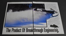 1994 Print Ad Snowmobile Snow