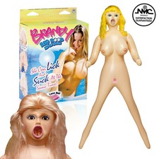 NMC Brandy Big Bood Love Doll Bambola Gonfiabile Real Size Inflatable Blonde Sex