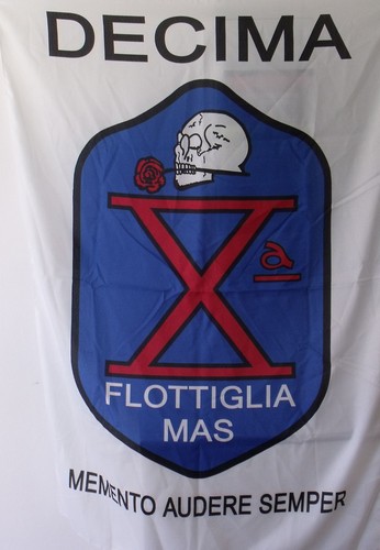 Bandiera decima mas - bandiera,