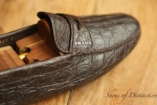 Scarpe da guida Prada in pelle