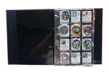 *HH* Yo Kai Watch Toy Album Raccoglitore Medaglie Giocattolo Gioco Dischetti 