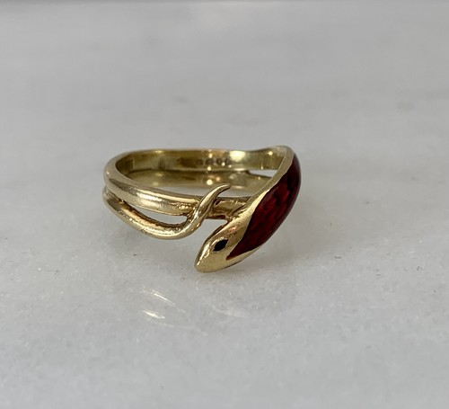 Anello serpente oro kt - in,