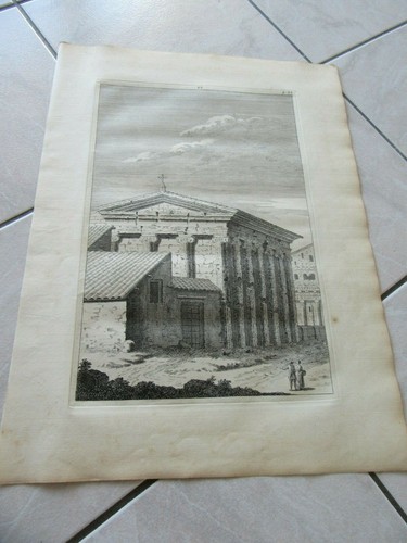 Grande gravure 1739 - 1739, italie