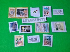 LOTTO FRANCOBOLLI TIMBRATI SU