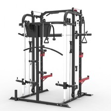 Toorx Asx-90 Stazione Palestra All In One 3 in 1 Dual Pulley Smith Machine Rack