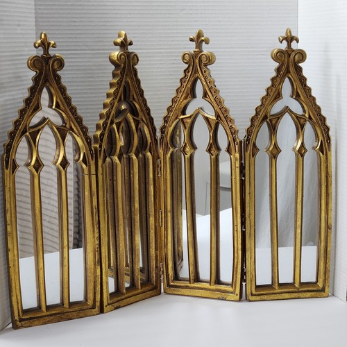 Specchio pieghevole antico
