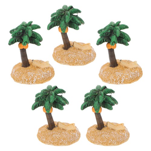 5pz miniatura palme tropicali - 5pz,