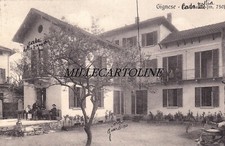 GIGNESE:  Ristorante (casa nostra - testo in francese)