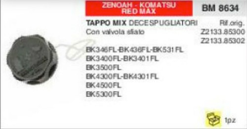 Tappo serbatoio - tappo,