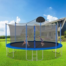 14FT Trampoline with Safety