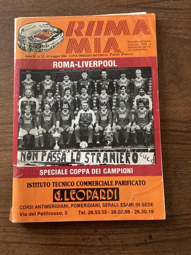 Raro programma roma 1984 - raro,