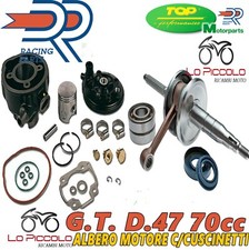 KIT DR CILINDRO ALBERO CUSCINETTI PARAOLI 70CC D.47 MINARELLI ORIZZONTALE LC