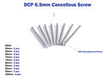 Strumento veterinario DCP 6,5mm Cannulate Vite Cancellata