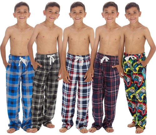 Pantaloni notte fleece - notte, in