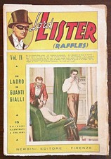 LORD LISTER (RAFFLES) Vol. IV - Fascicoli N.46/60 - Ed. Nerbini, 1948 - Intonso*