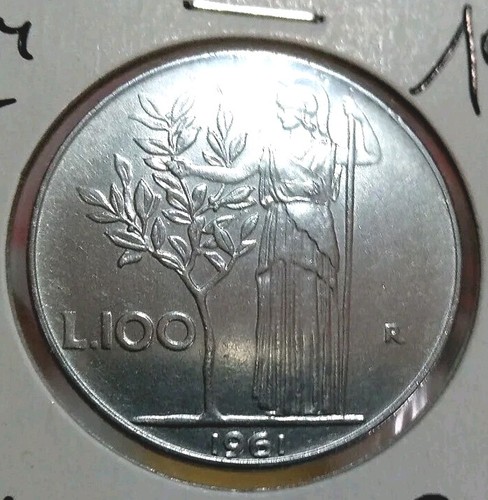 100 lire 1961 spl - 100,