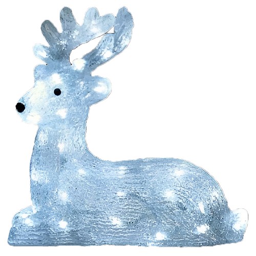 Renna luminosa con led - renna,
