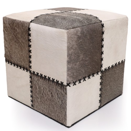 Pouf ottomano patchwork - , in