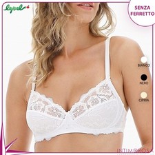 Reggiseno belseno Lepel 250 senza ferretto coppa C pizzo