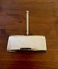 Spazzola raccogli briciole vintage placcata argento con manico svitabile