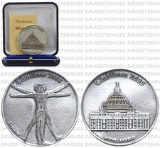 MEDAGLIA ITALIA - GIUBILEO DEL 2000 - BASILICA DI SAN PIETRO - ARGENTO