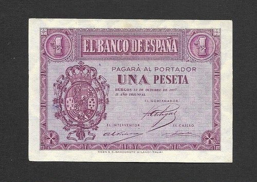 Peseta 1937 serie - 1,