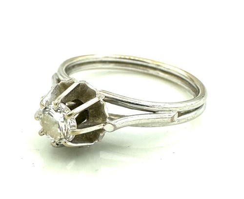 Magnifico anello platino - platino,