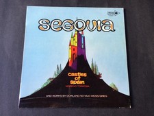 SEGOVIA chitarra . Castles of Spain . Torroba Dowland Schale Grieg Eiss . NM